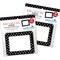 Barker Creek Black & White Dots Name Tags/Self-Adhesive Labels, 90/Set, PK90 3747 - alternate 2
